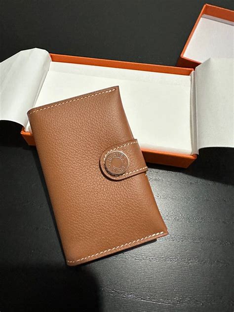 hermes rms card holder|hermes card holder with strap.